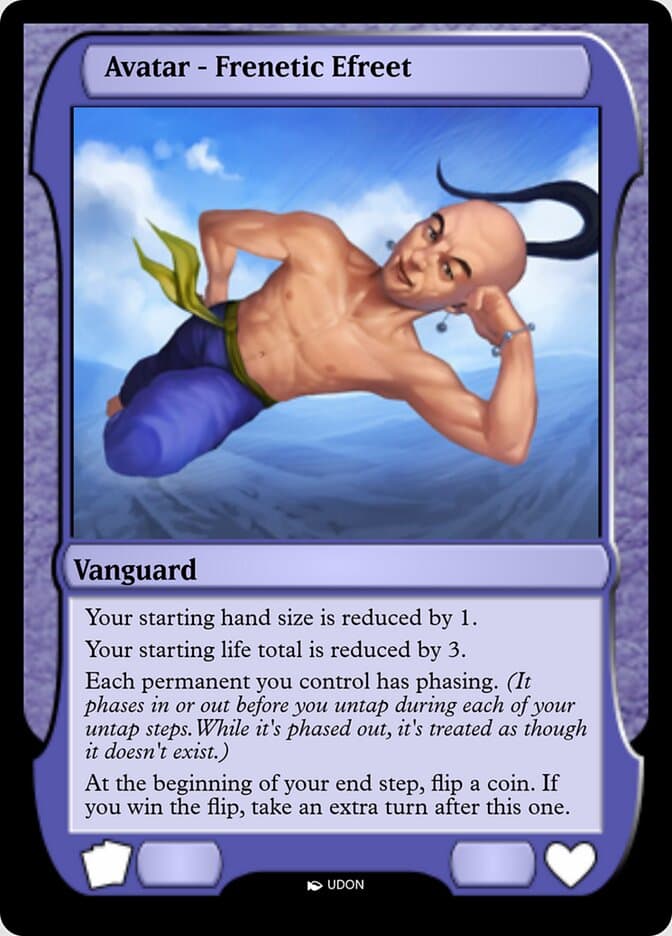 Frenetic Efreet Avatar — Magic Online Avatars