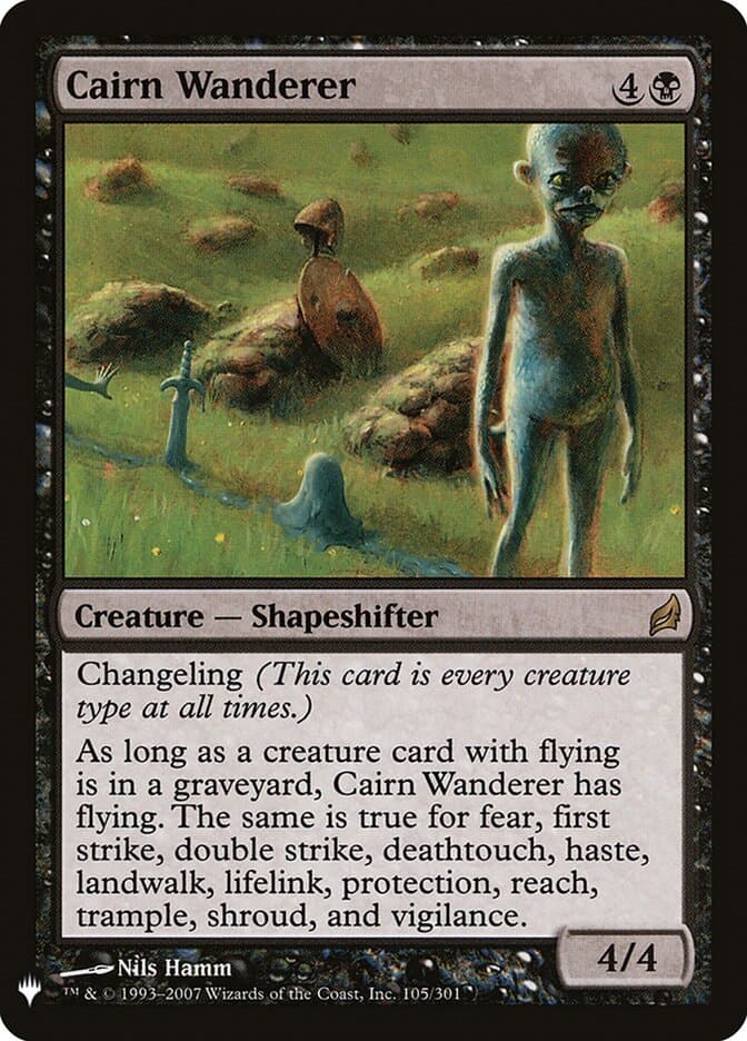 Cairn Wanderer — The List