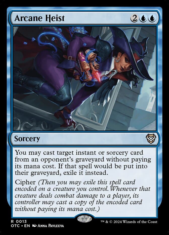 Arcane Heist — Outlaws of Thunder Junction Commander