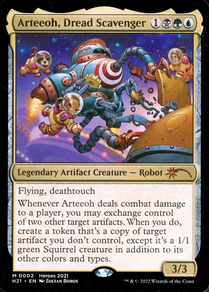 Arteeoh, Dread Scavenger — 2021 Heroes of the Realm