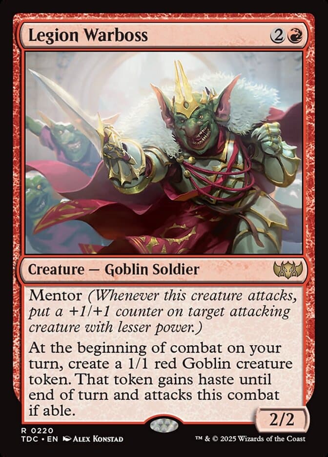 Legion Warboss — Tarkir: Dragonstorm Commander