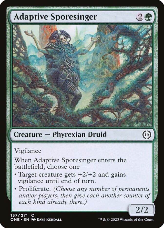 Adaptive Sporesinger — Phyrexia: All Will Be One