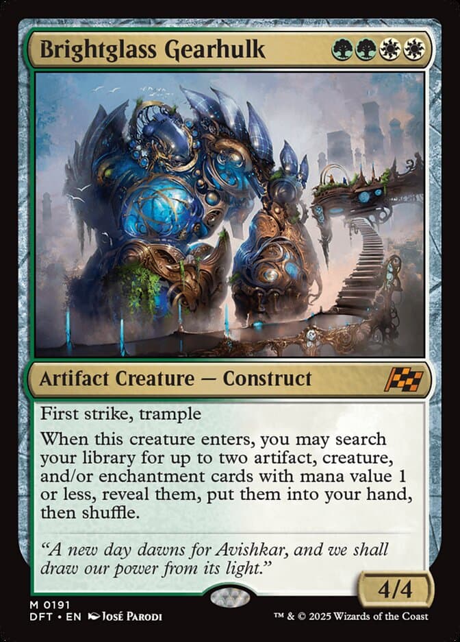 Brightglass Gearhulk — Aetherdrift