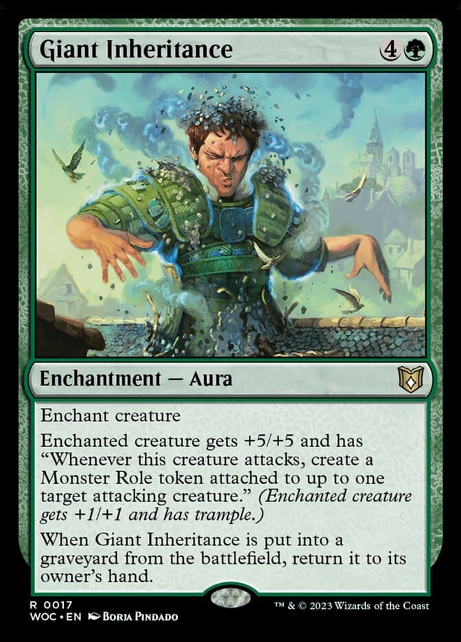 Giant Inheritance — Wilds of Eldraine Commander