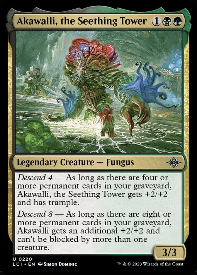 Akawalli, the Seething Tower — The Lost Caverns of Ixalan