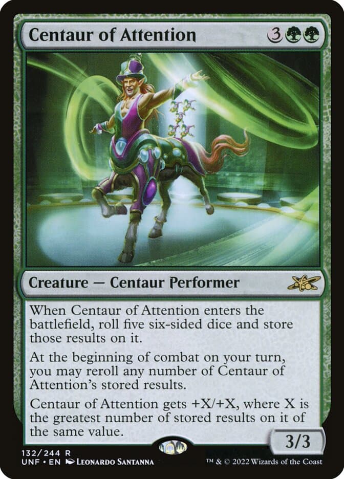 Centaur of Attention — Unfinity