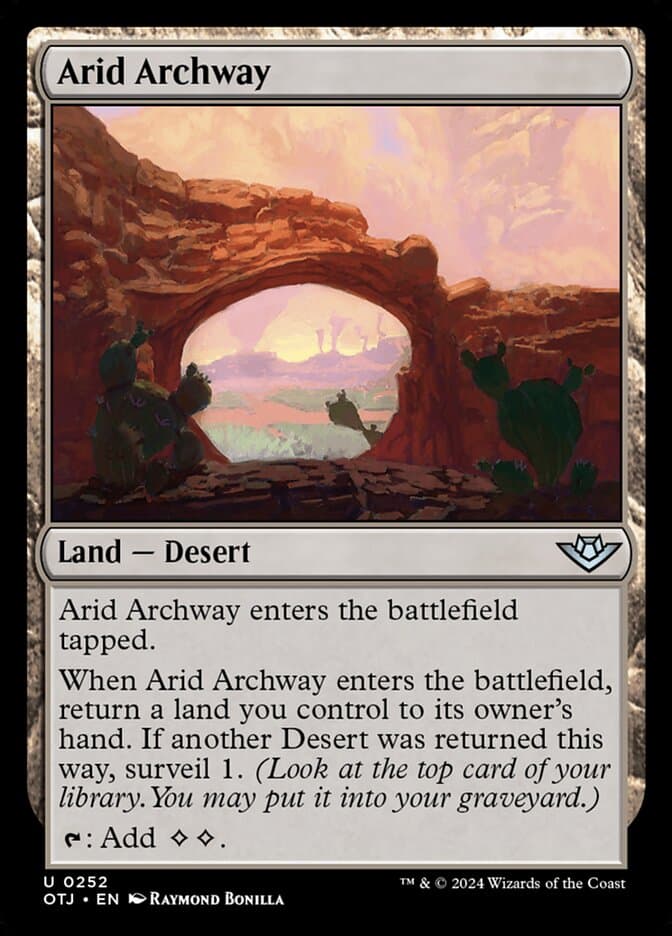 Arid Archway — Outlaws of Thunder Junction