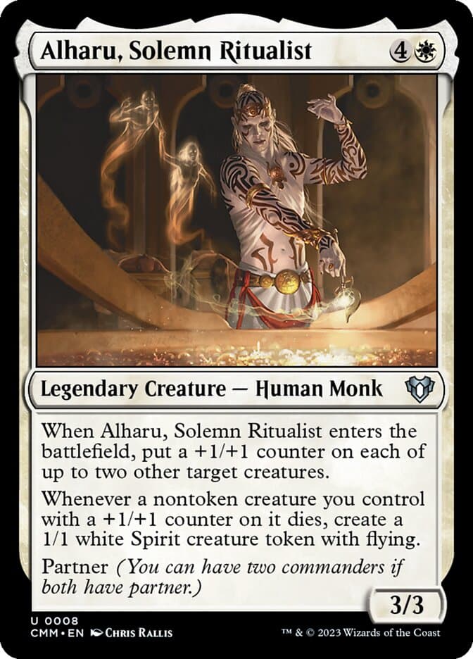 Alharu, Solemn Ritualist — Commander Masters