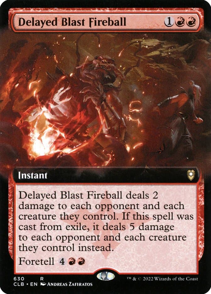 Delayed Blast Fireball — Commander Legends: Battle for Baldur's Gate