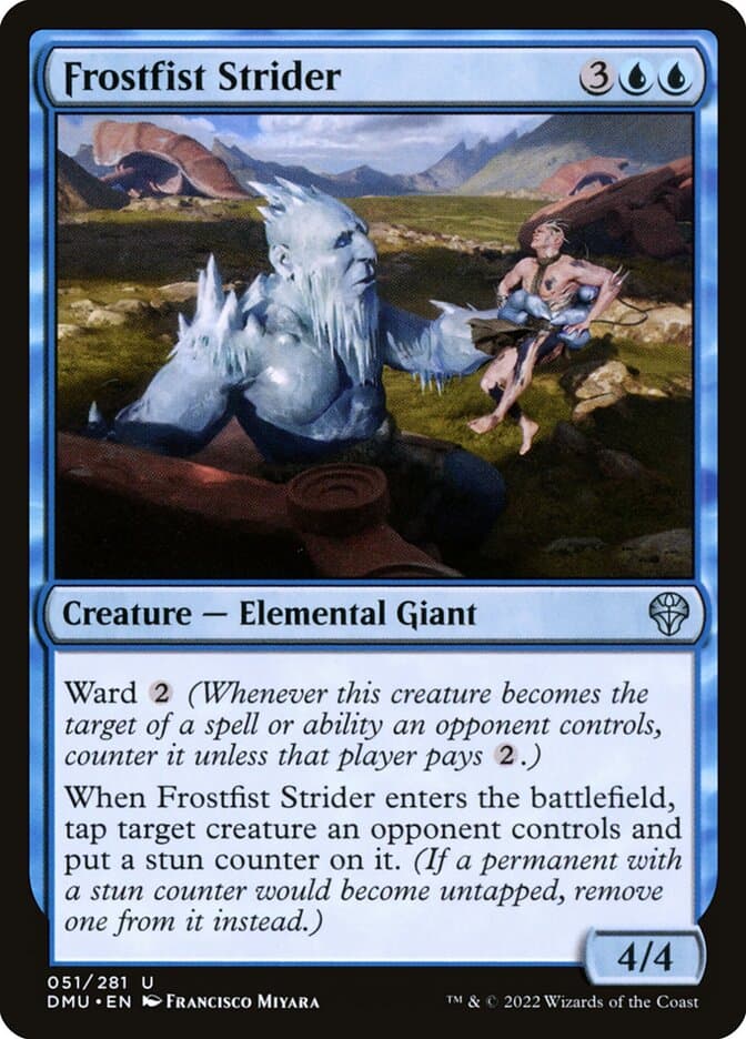 Frostfist Strider — Dominaria United