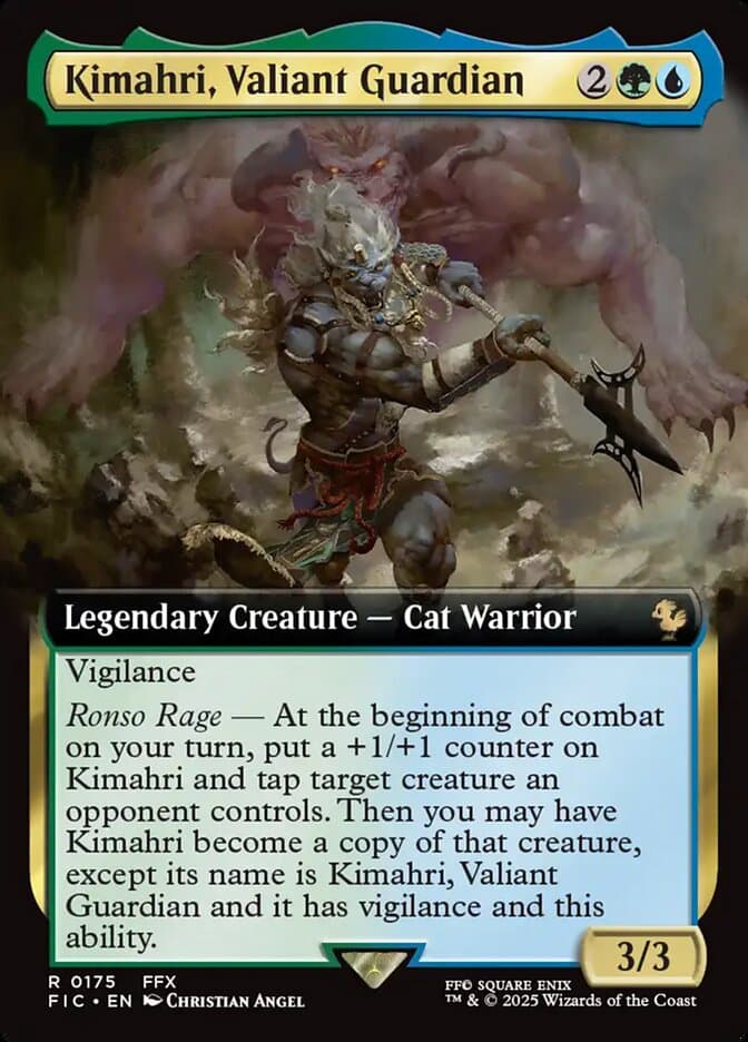Kimahri, Valiant Guardian — Final Fantasy Commander