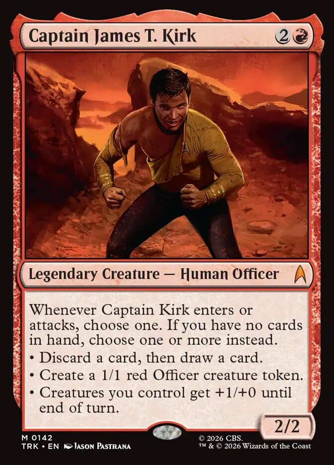 Captain James T. Kirk — Star Trek