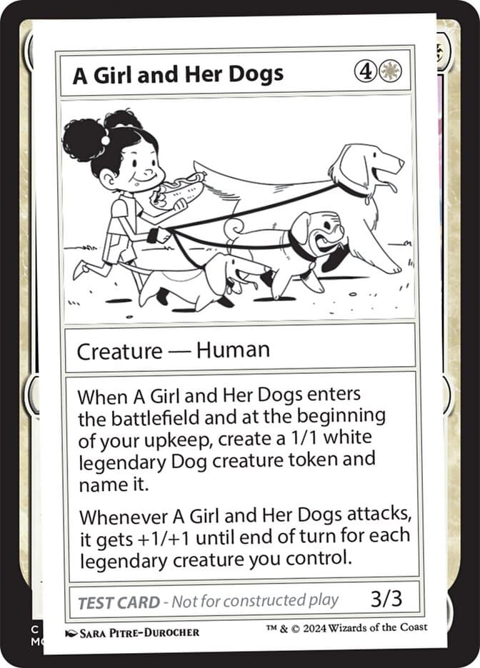 A Girl and Her Dogs — Mystery Booster 2