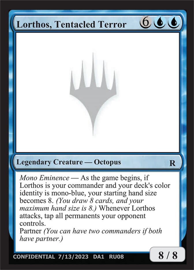 Lorthos, Tentacled Terror — Unknown Event