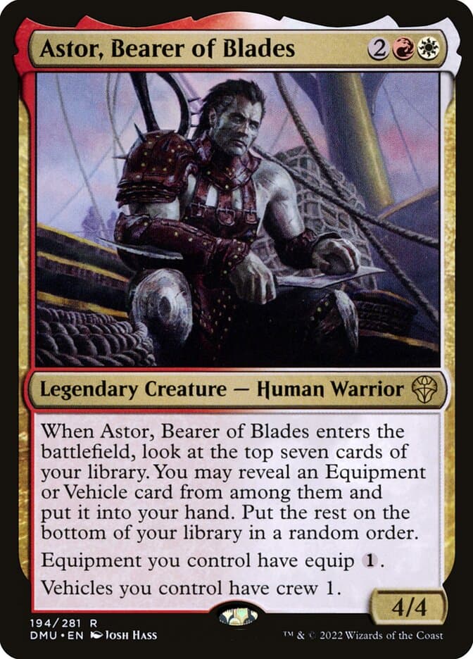Astor, Bearer of Blades — Dominaria United