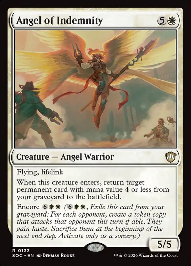 Angel of Indemnity — Secrets of Strixhaven Commander