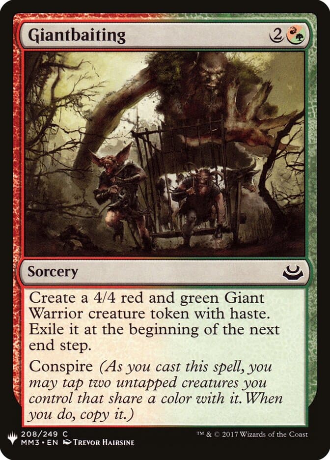 Giantbaiting — The List