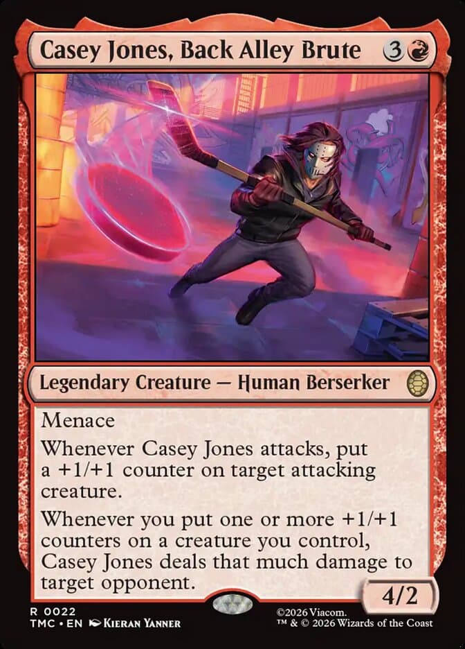Casey Jones, Back Alley Brute — Teenage Mutant Ninja Turtles Eternal
