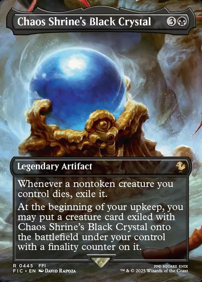 Chaos Shrine's Black Crystal — Final Fantasy Commander