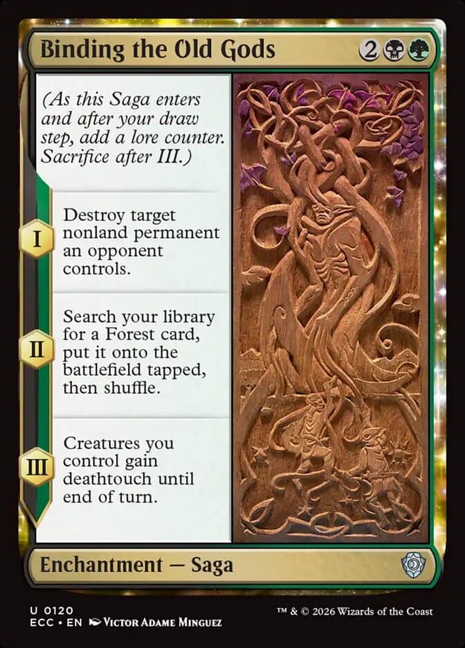 Binding the Old Gods — Lorwyn Eclipsed Commander