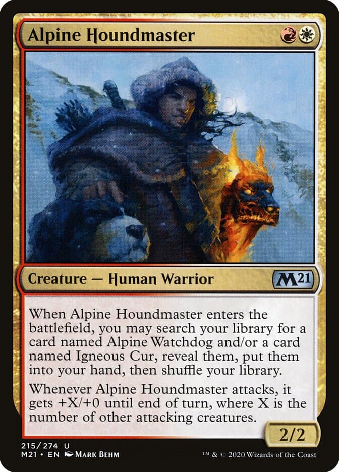 Alpine Houndmaster — Core Set 2021