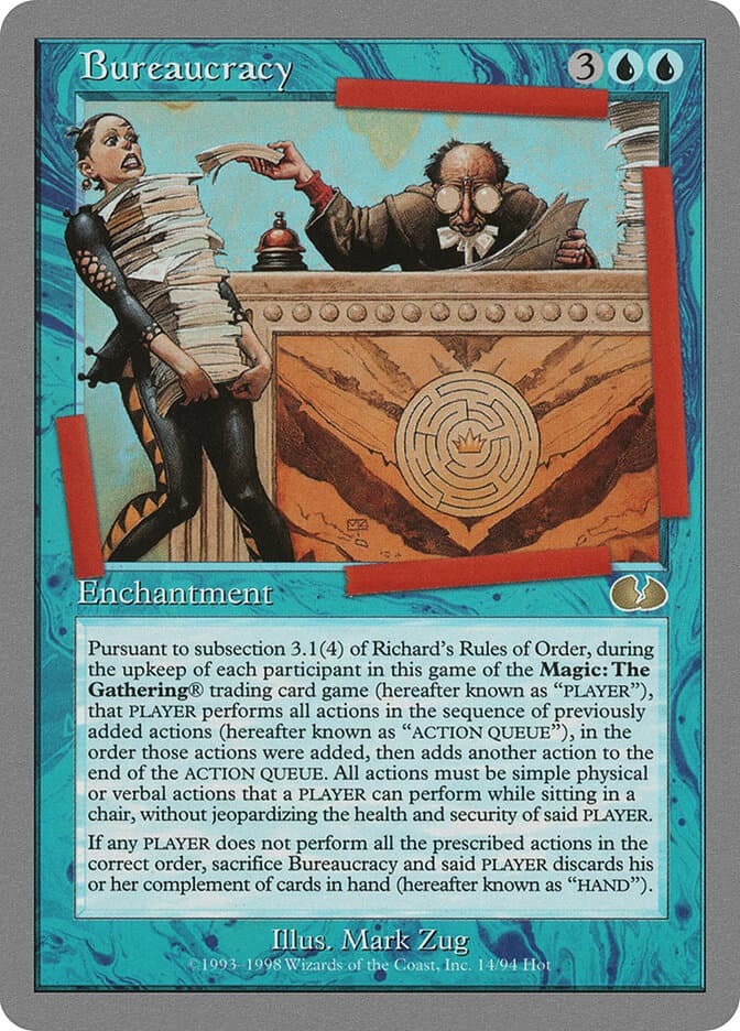 Bureaucracy — Unglued