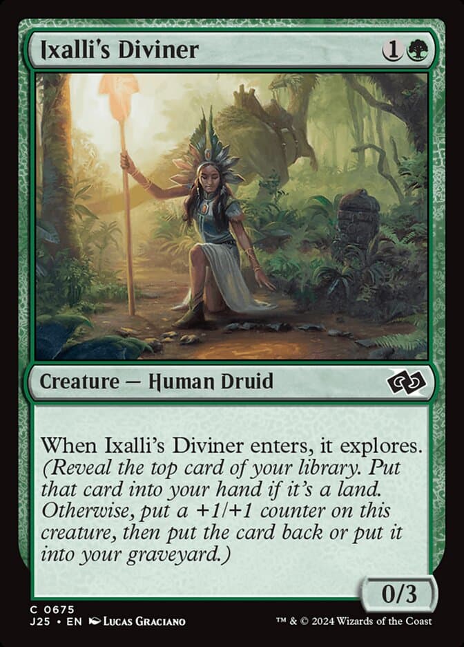 Ixalli's Diviner — Foundations Jumpstart