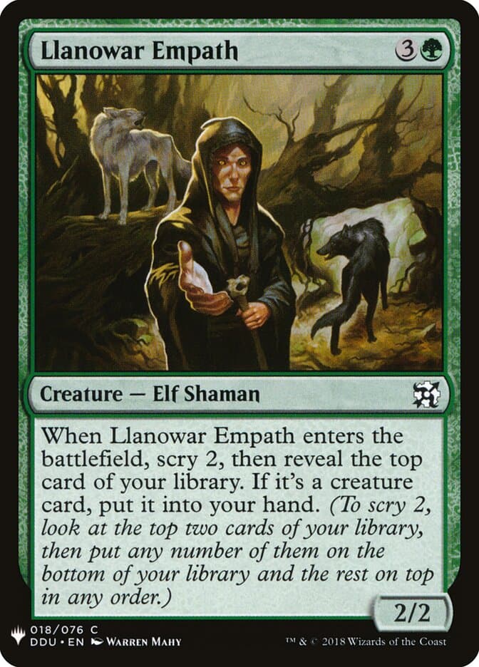 Llanowar Empath — The List