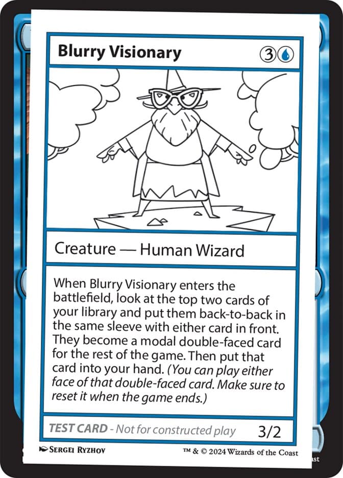 Blurry Visionary — Mystery Booster 2
