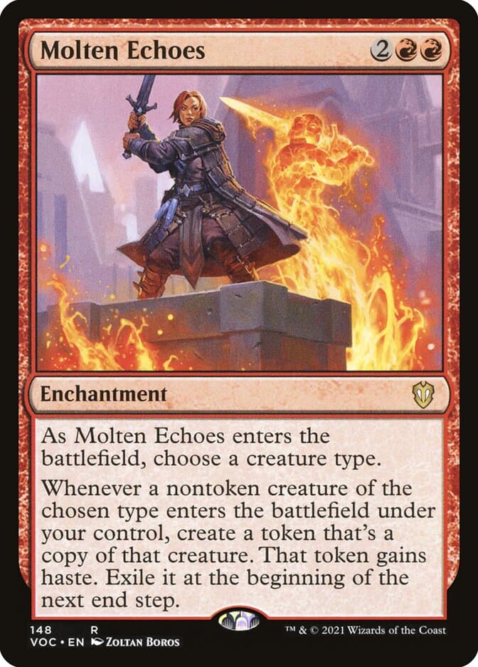 Molten Echoes — Crimson Vow Commander