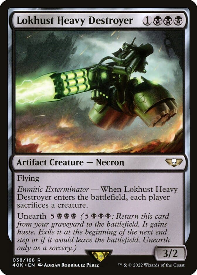 Lokhust Heavy Destroyer — Warhammer 40,000 Commander