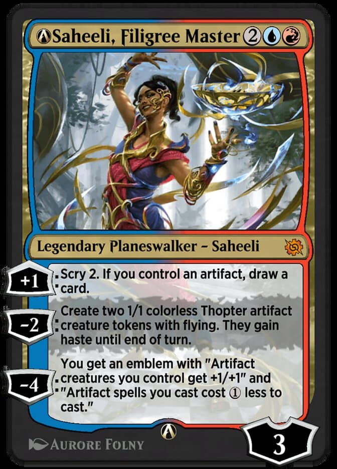 A-Saheeli, Filigree Master — The Brothers' War