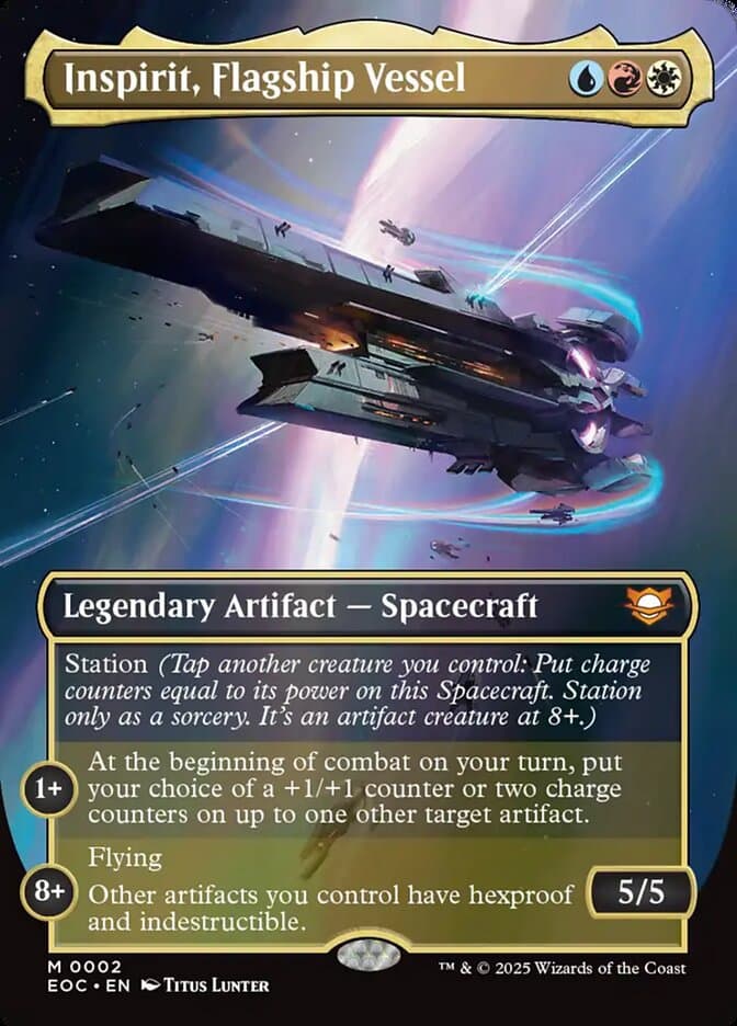 Inspirit, Flagship Vessel — Edge of Eternities Commander