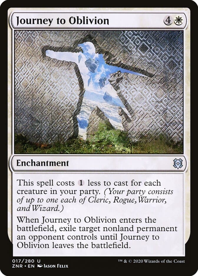 Journey to Oblivion — Zendikar Rising