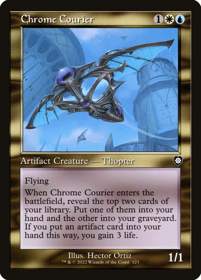 Chrome Courier — The Brothers' War Commander