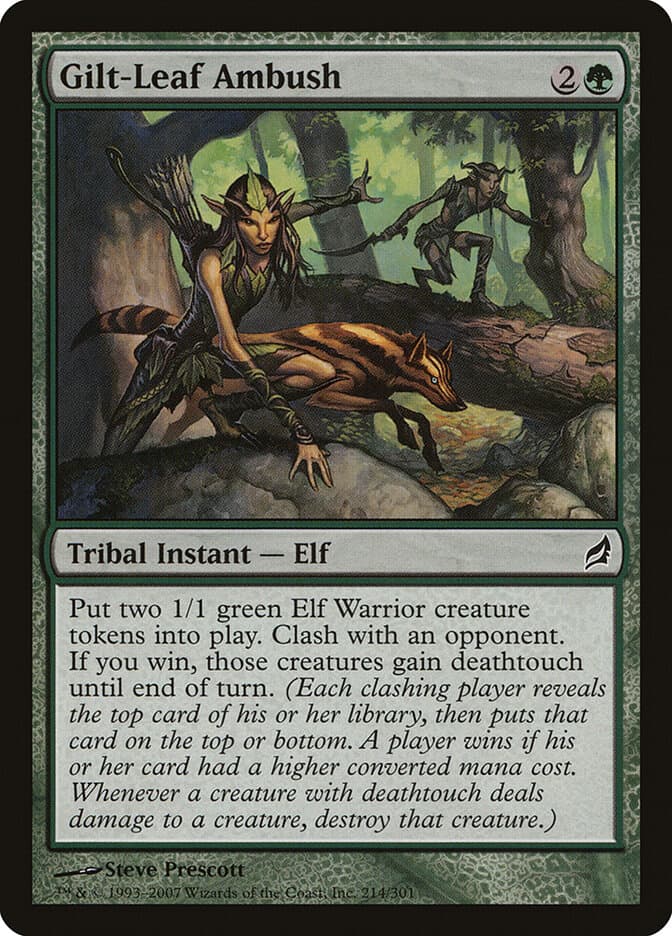 Gilt-Leaf Ambush — Lorwyn