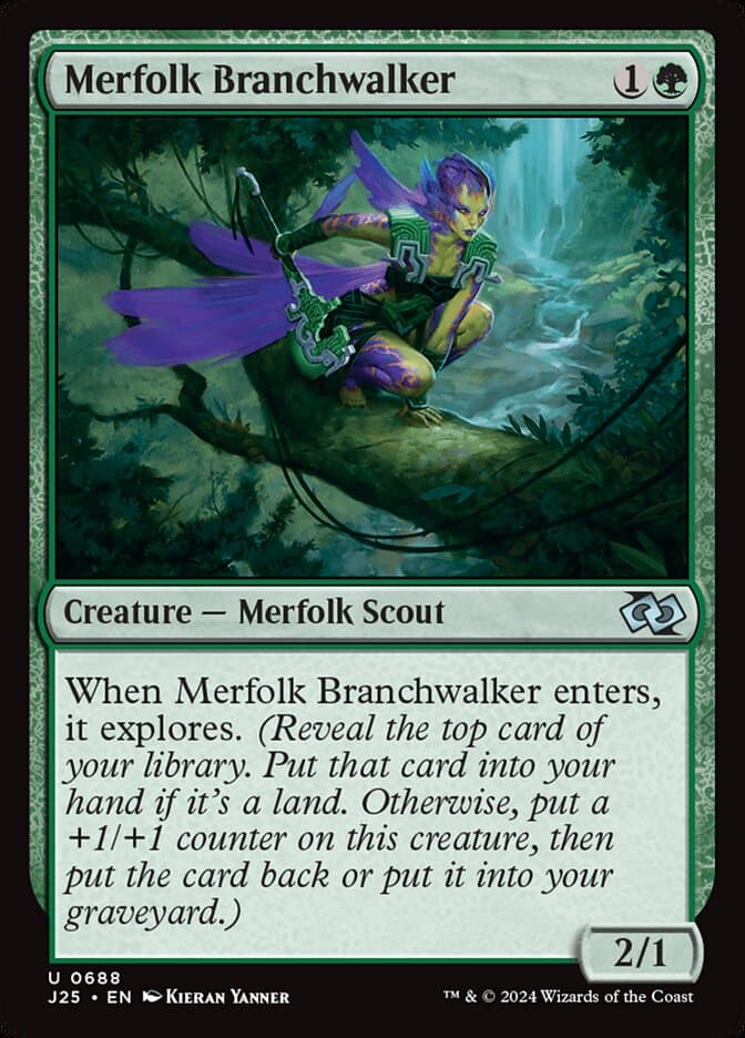 Merfolk Branchwalker — Foundations Jumpstart