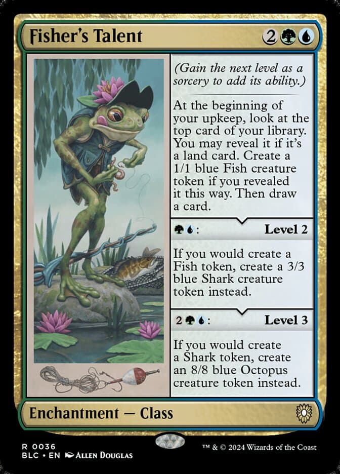 Fisher's Talent — Bloomburrow Commander