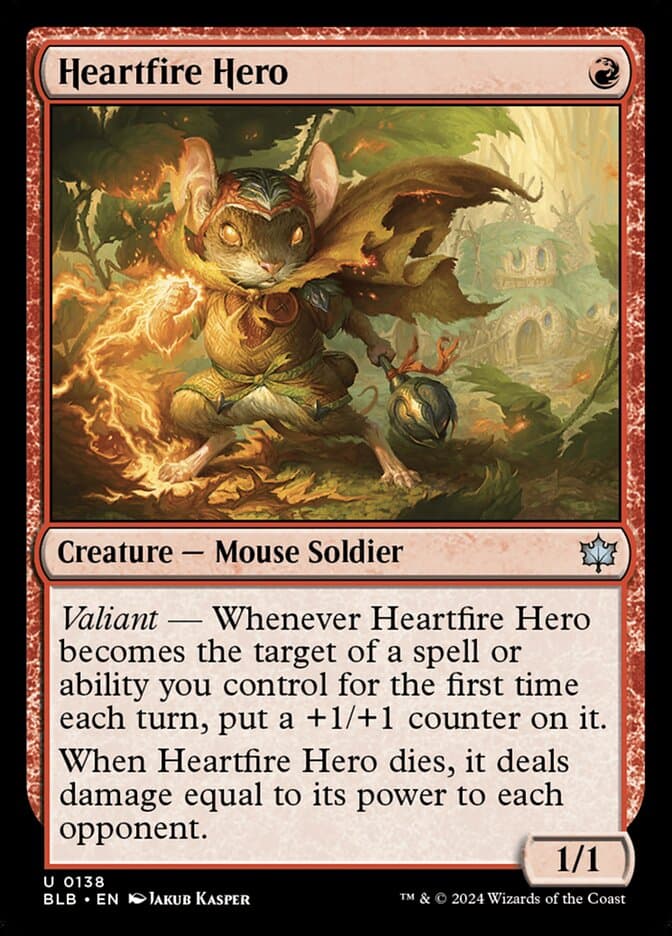Heartfire Hero — Bloomburrow