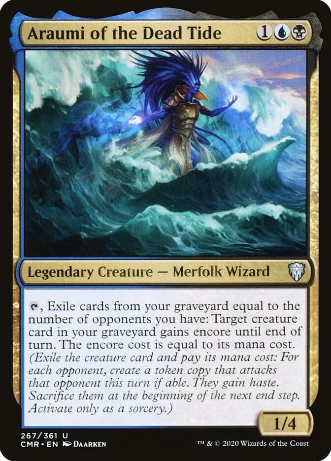Araumi of the Dead Tide — Commander Legends