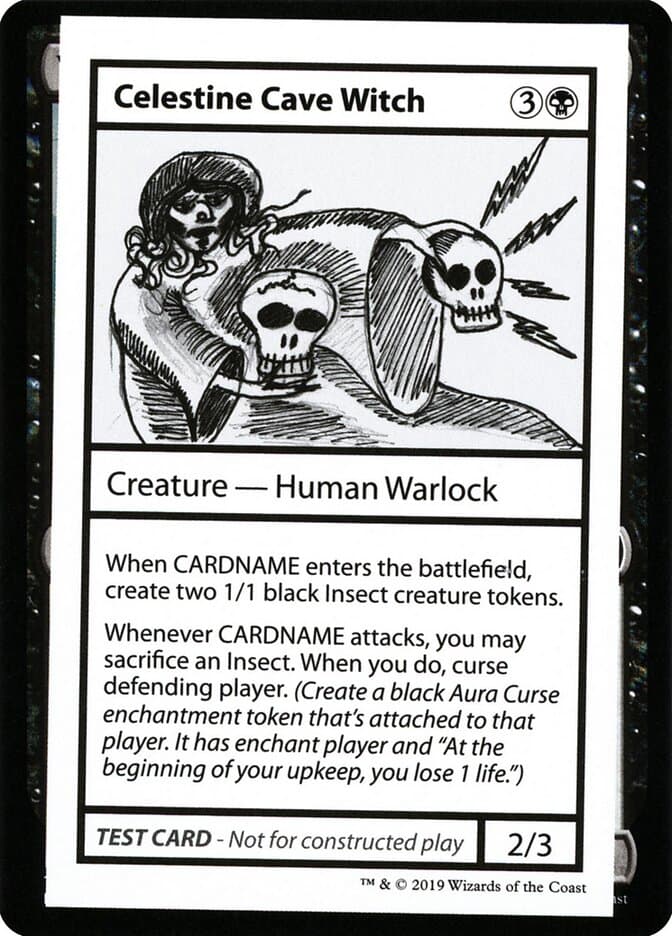 Celestine Cave Witch — Mystery Booster Playtest Cards 2021