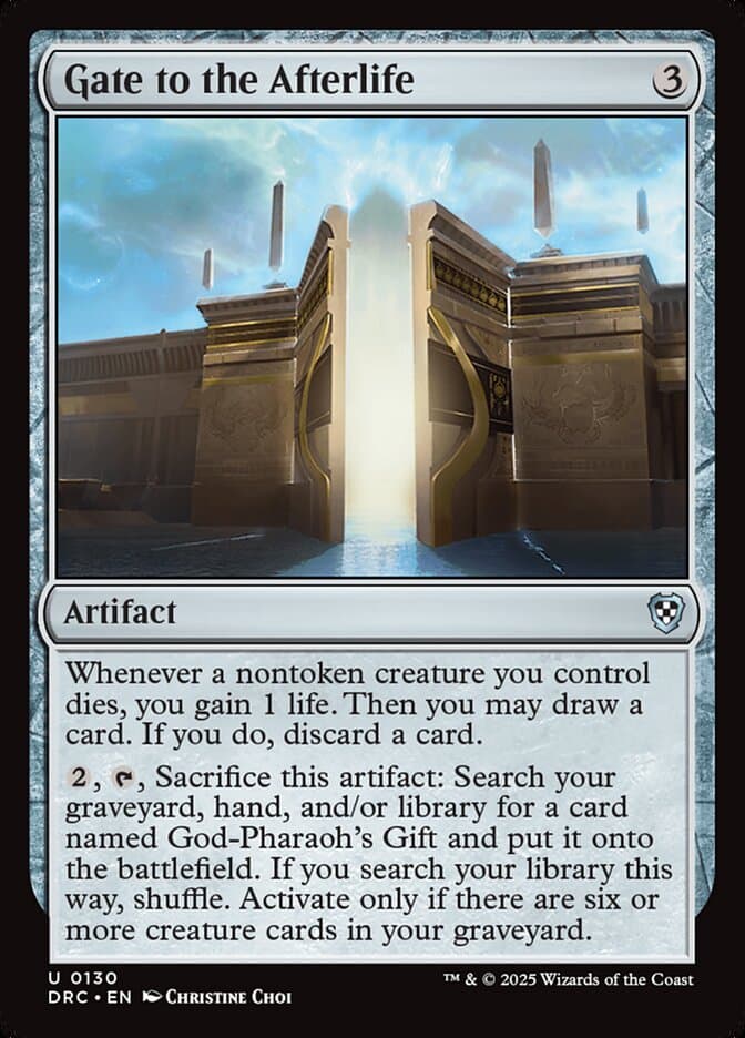 Gate to the Afterlife — Aetherdrift Commander