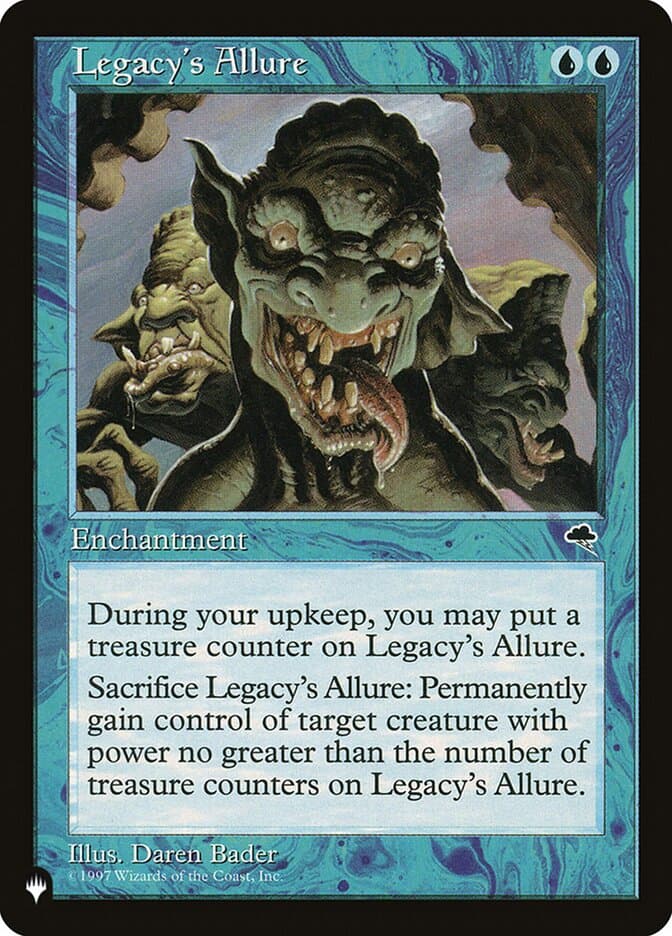 Legacy's Allure — The List