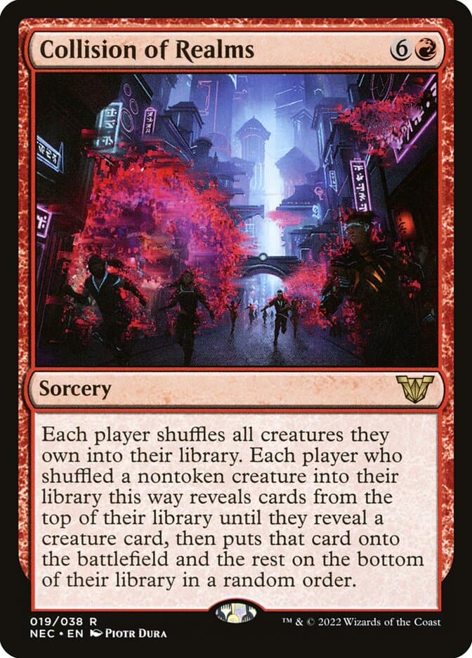 Collision of Realms — Neon Dynasty Commander