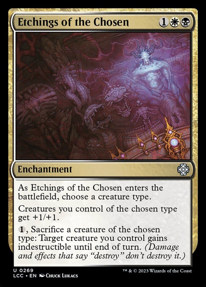 Etchings of the Chosen — The Lost Caverns of Ixalan Commander