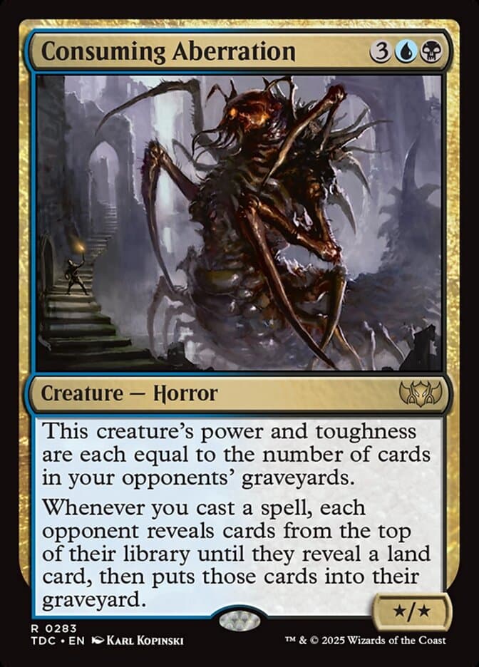 Consuming Aberration — Tarkir: Dragonstorm Commander