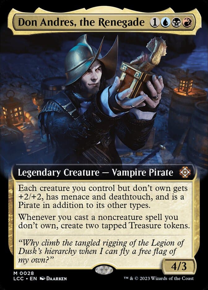 Don Andres, the Renegade — The Lost Caverns of Ixalan Commander