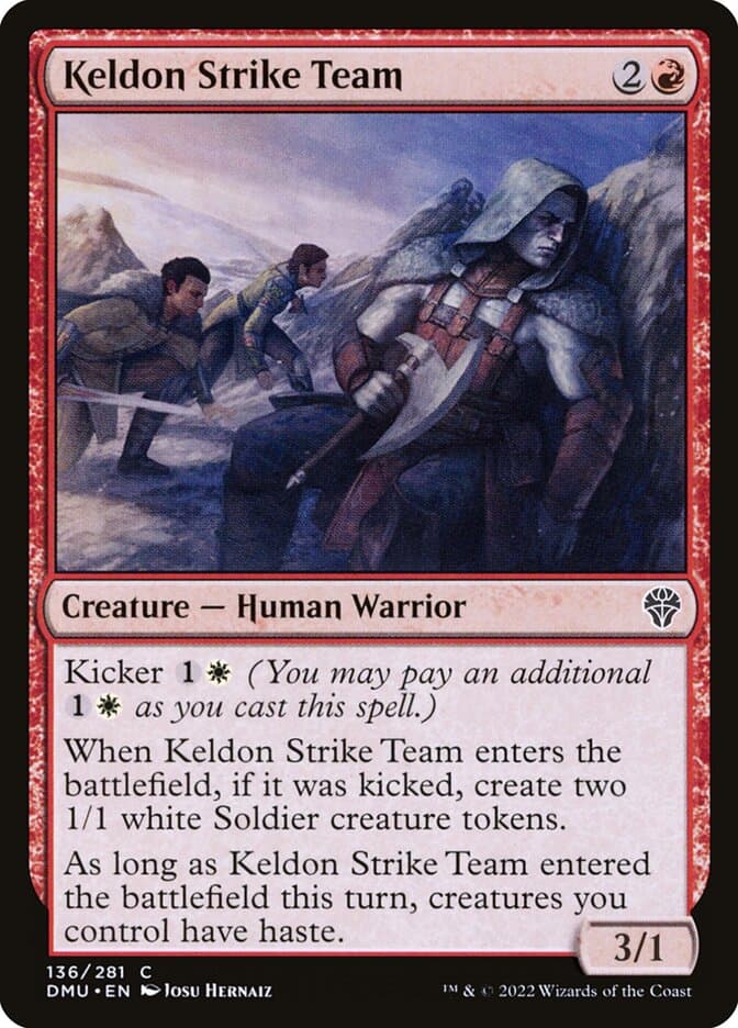 Keldon Strike Team — Dominaria United