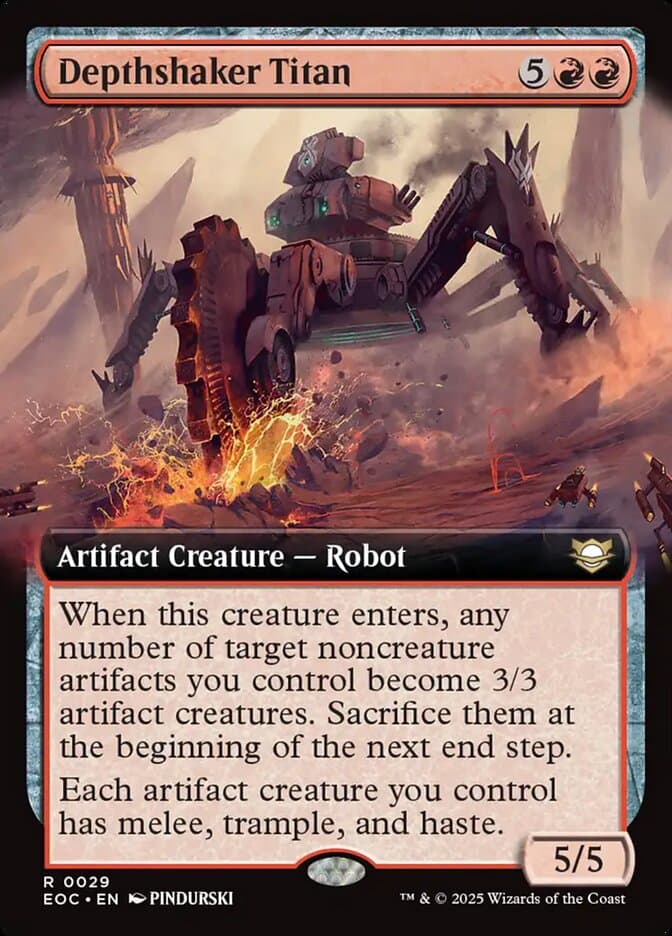 Depthshaker Titan — Edge of Eternities Commander