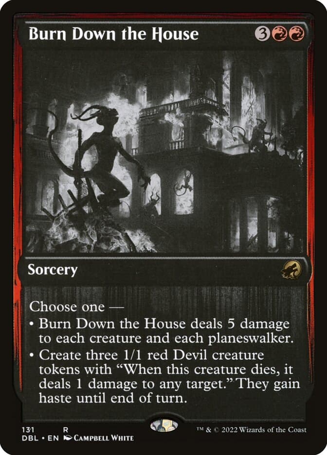 Burn Down the House — Innistrad: Double Feature